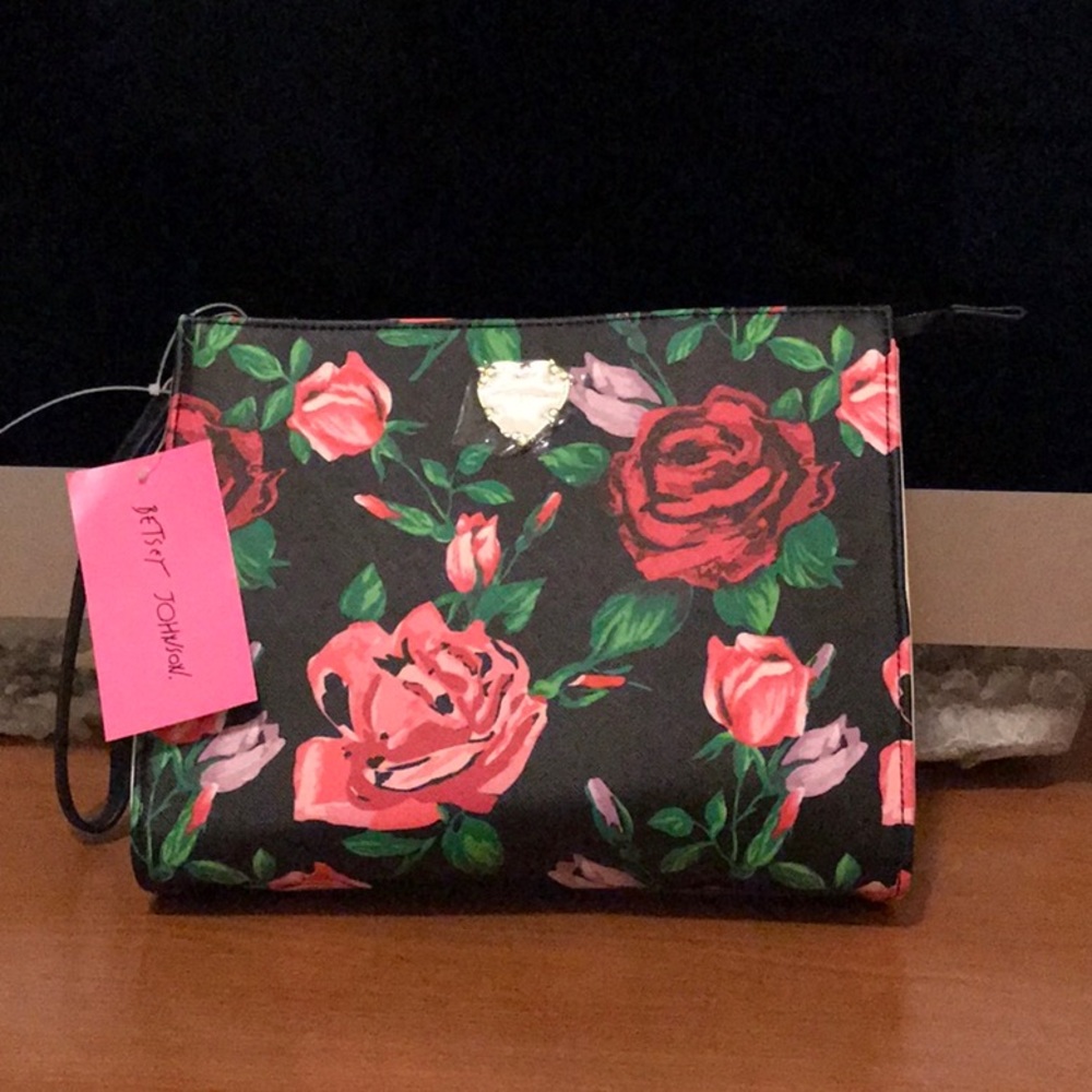 AUTHENTIC Betsey Johnson Wristlet Bag